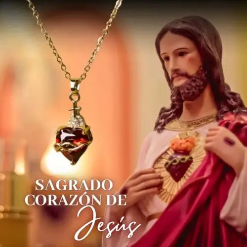 Collar Sagrado Corazón de Jesús - FUN