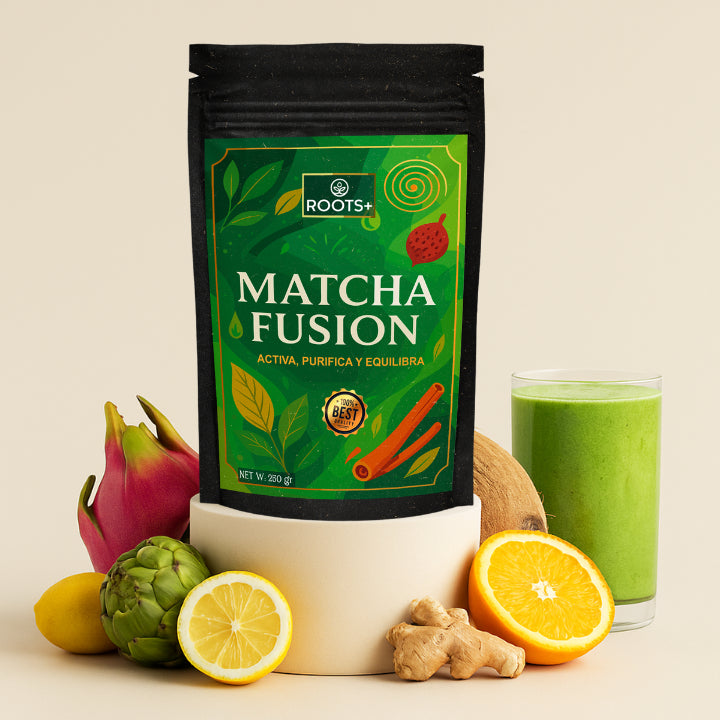 Matcha Fusion con Superalimentos - Roots™ (250gr)