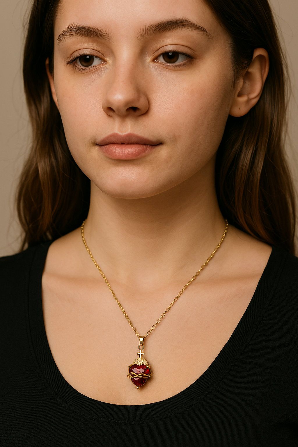 Collar Sagrado Corazón de Jesús - FUN