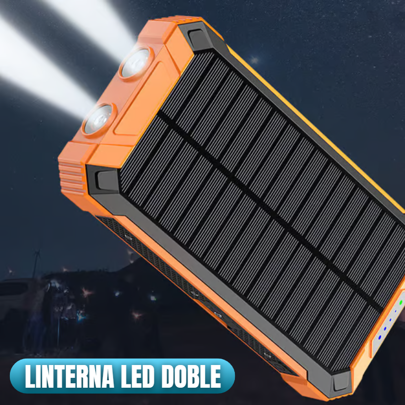 Power Bank con Panel Solar - PB600