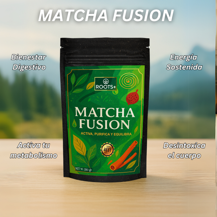 Matcha Fusion con Superalimentos - Roots™ (250gr)
