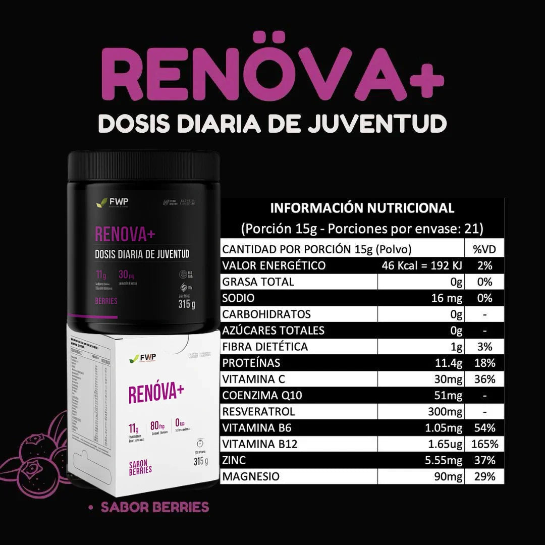 COLÁGENO HIDROLIZADO RENOVA+