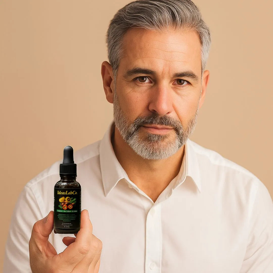 Aceite Capilar para hombres a base de Batana, Romero y Maca - Fortalece, Restaura y Estimula el crecimiento