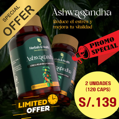 Ashwagandha - Menos estrés y mejor sueño