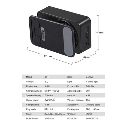 02 Soportes para Celular con Parlante - HolderPro™